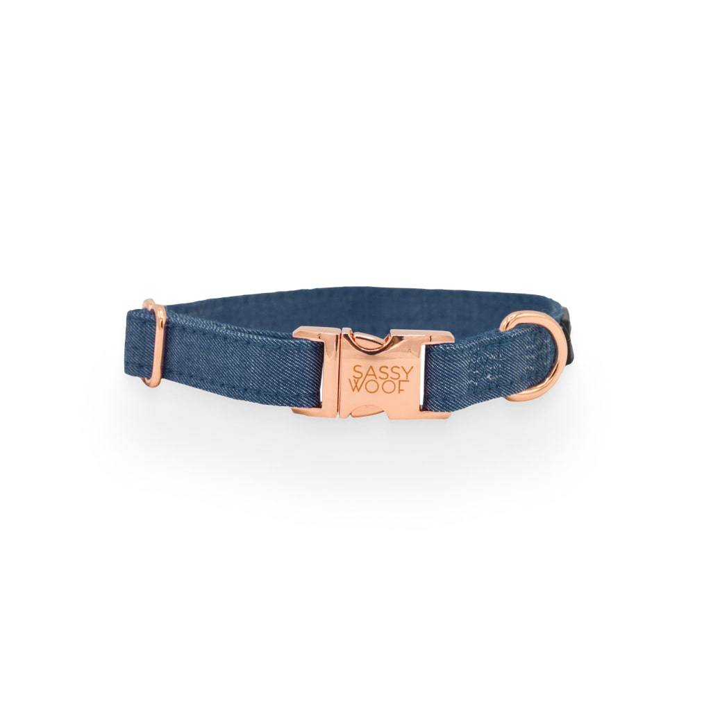 Denim’ Dog Collar Dog Collars & Leashes Denim' Dog Collar Dog Collars & Leashes